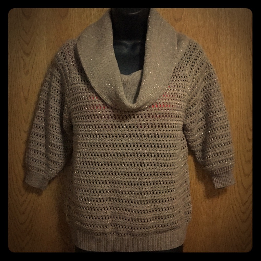 Beautiful tan knit sweater brand new